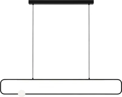 Immagine prodotto di Lampadario A Sospensione TOOLIGHT G123-Cp Black 2X2X110Cm