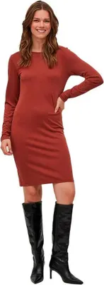 Produktbild von Vila Modala Langärmliges Kurzes Kleid Orange S Damen Orange S