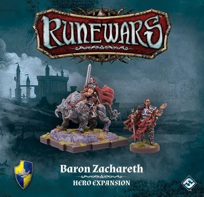 Immagine prodotto di Gioco di miniature Runewars: Baron Zachareth – Espansione Eroe