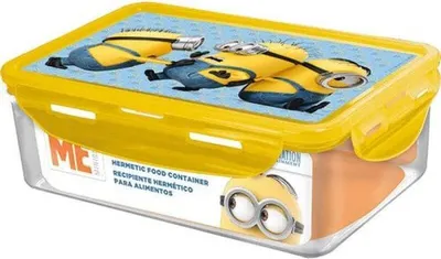Produktbild von Minions Aufbewahrungsbox mit Clips 1070Ml