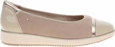 Produktbild von Tamaris Comfort Ballerina - Beige Leder/Textil : 37 : Normal Größe: 37 Weite: Normal