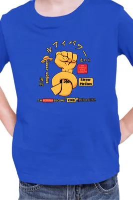 Produktbild von Kinder T-Shirt Manga Japan Anime Comics Animation One Manga Piece Anime 0021, 9-11 Jahr - 140 / Blau