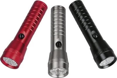 Produktbild von Hama FL-200, Stirnband-Taschenlampe, Schwarz, Grau, Rot, Aluminium, LED, AAA, 130 mm