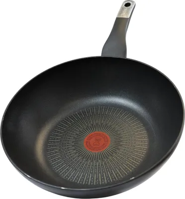 Produktbild von Tefal Unlimited G2551972, Rund, Wok-/Bratpfanne, Schwarz, Titan, 175 °C, Aluminium