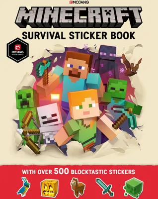 Produktbild von Minecraft Survival Sticker Book