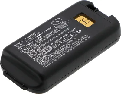 Immagine prodotto di TECHTEK Batteria compatibile con [Intermec] CK3, CK3A, CK3B, CK3C, CK3C1, CK3N, CK3N1, CK3R, CK3X, EDA61K sostituisce 318-033-001, per 318-033-021, p