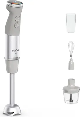 Obrázok produktu pre Tefal Quickchef+ HB673B30, Ponorný mixér, 1000 W, Šedá, Nerezová oceľ
