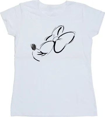 Produktbild von Disney - "Nose Up" T-Shirt für Damen BI33213 (XXL) (Weiß)