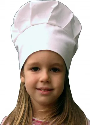 Produktbild von Kinder Kochmütze Größe M aus 100% Baumwolle, atmungsaktiv und hautfreundlich