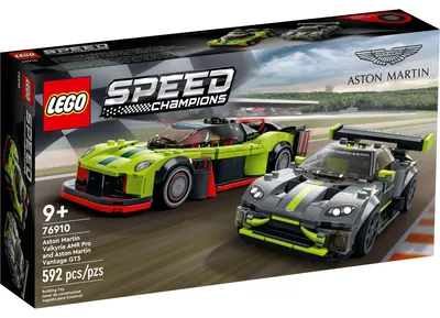 Immagine prodotto di LEGO® Speed Champions Aston Martin Valkyrie AMR Pro & Aston Martin Vantage GT3 - 76910 NEU! Codice 592x