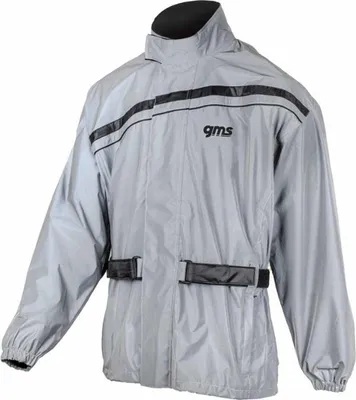 Produktbild von GMS Lux Motorrad Regenjacke, grau, 2XL