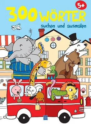 Produktbild von 300 Wörter suchen und ausmalen 5+ (Busfahren)