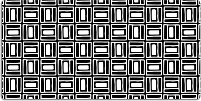 Produktbild von Schreibtischmatte Tischunterlage 120x60 cm Mauspad - Geometrisches Muster