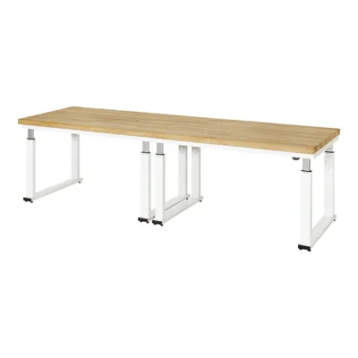 Produktbild von STIER Elektrisch Höhenverstellbare Werkbank Premium BxTxH 3000x900x740-1140 mm