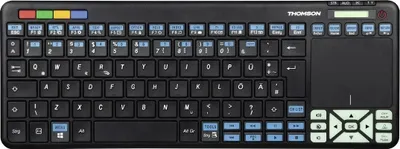 Immagine prodotto di Telecomando Universale 4 in 1 Thomson ROC3506 per Smart TV e PC - Nero KP36386