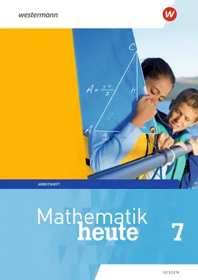 Produktbild von Mathematik heute 7. Arbeitsheft mit Lösungen. Hessen