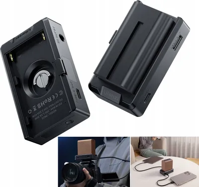 Zdjęcie produktu dla Płytka Zasilająca na USB-C DC PD USB-A do SONY NP F750 F770 F960 F970 1/4'' / PA03