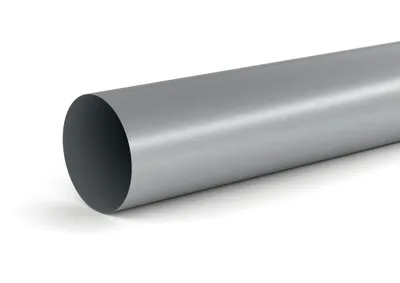 Produktbild von Lüftungsrohr SR-R 150 Rundrohr in 500 mm Länge mit Durchmesser 148 mm innen / COMPAIR STEEL flow 150 (System Ø 150)