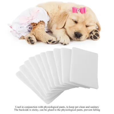 Image de Couche-culotte jetable pour chiots, culotte hygiénique pour chiens, sous-couche (M 10 pièces)