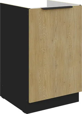 Produktbild von Spülenunterschrank Cremona schwarz 50 ZL 1F BB
