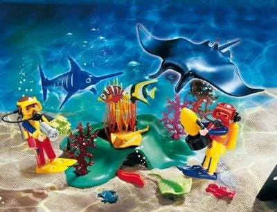 Produktbild von PLAYMOBIL 4488  Taucher im Tropenriff