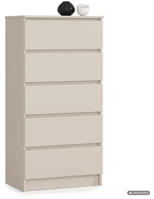 Immagine prodotto di Comò K60 Cashmere 60 cm 5 cassetti 60x40x121 cm