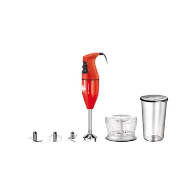 Produktbild von ESGE-Zauberstab E120 Select - Stabmixer inkl. Multimesser, Schlagscheibe Fleisch- & Gemüsemesser, Zerkleinerer und Messbecher - 120 Watt Pürierstab