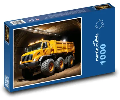 Obrázok produktu pre Puzzle 1000 Nákladné auto v tuneli - martinpuzzle