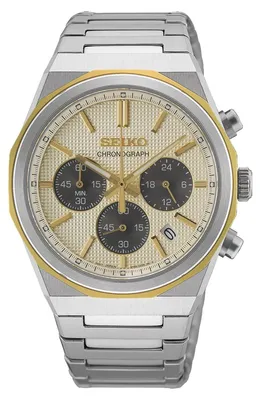 Obrázek produktu pro Seiko HGK001P1, pánské hodinky, chronograf, quartz, dvoubarevné