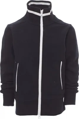 Produktbild von Kinder Sweatjacke "JUNIOR+" - Payper Schwarz/Weiss 7/8
