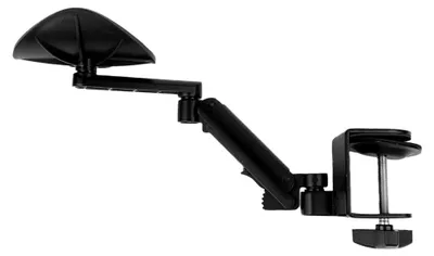 Produktbild von Ergonomische Armlehnenstütze mit verstellbarer Handgelenkauflage (schwarz)