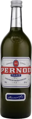Produktbild von Pernod Anislikör, Französischer Anisée, Aperitif, Spirituose, Alkohol, Flasche, 40 %, 1 L, 70500300