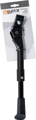 Immagine prodotto di Cavalletto regolabile Lynx 29 - 33 cm in alluminio nero per bici da 24 - 28 pollici