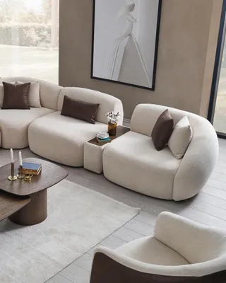 Produktbild von L-förmiges Sofa Sofaecke Eckpolster Couch Wohnlandschaft Sitzlandschaft