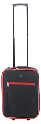 Productafbeelding van Dinsdag - Koffer-trolley "Romania", softshell jas IG4627 (60,5 cm x 37,5 cm) (zwart)