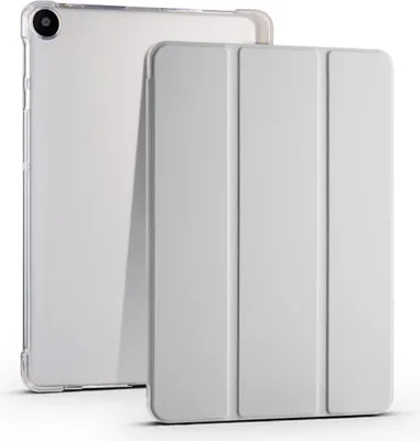 Produktbild von Schutz Hülle für Huawei MatePad SE Tablet Case Smart Cover Tasche 3 Fold Bumper, Farbe:Grau