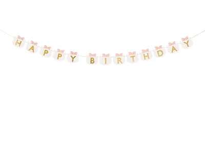 Zdjęcie produktu dla Banner Happy Birthday Kotki, 2.8 m, mix