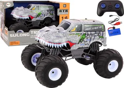 Immagine prodotto di Duży zdalnie sterowany samochód terenowy Dinozaur 1:6