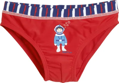 Produktbild von Playshoes UV-Schutz Badehose Taucher, in rot, Größe 86/92