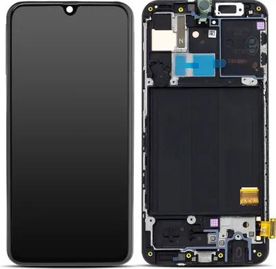 Produktbild von Ersatzdisplay Samsung Galaxy A40, Original Samsung Service Pack – Schwarz