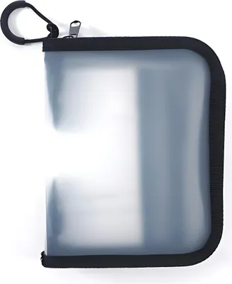 Image de FolderSys Sachet à fermeture éclair Mini transparent/noir 0,5 mm, 1 pc.
