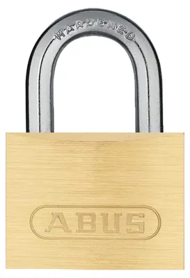 Produktbild von ABUS Vorhangschloss 703/20 vs. Schlossköprer Messing Bügel gehärteter Stahl