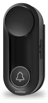 Produktbild von Gegensprechtürklingel Funk-Türsprechanlage 2-Wege-Audio 365m Reichweite USB C Wiederaufladbarer Wasserdicht IP65 mit 8 Melodien Gegensprechfunktion