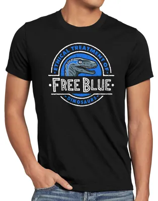 Produktbild von style3 Free Blue Herren T-Shirt