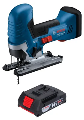 Image de Bosch GST 18V-125 S Professional Scie sauteuse sans fil 18 V 125 mm Brushless + 1x batterie 2,0 Ah - sans chargeur