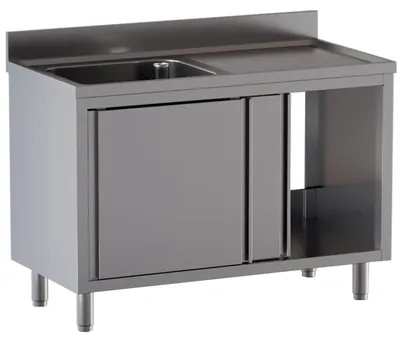 Produktbild von Spülschrank ECO 12x6 mit 1 Becken links