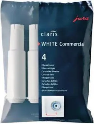 Produktbild von JURA CLARIS - Filterkartusche - für Kaffeemaschine - weiß (Packung mit 4)