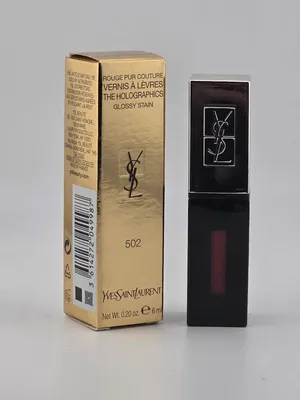 Produktbild von Yves Saint Laurent YSL Vernis A Levres The Holographics 502 Electric Burgundy 6ml