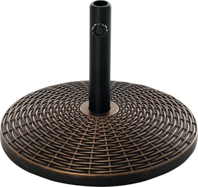 Produktbild von Outsunny Sonnenschirmständer Schirmständer Sonnenschirmfuß 25kg Zement Bronze