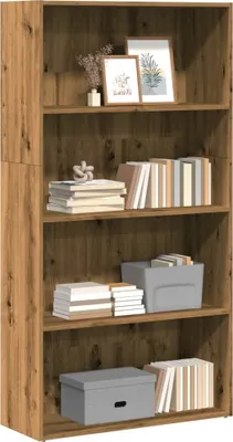 Produktbild von Möbel Bücherregal Artisan-Eiche 80x30x152 cm Holzwerkstoff - Bücherregale &53710